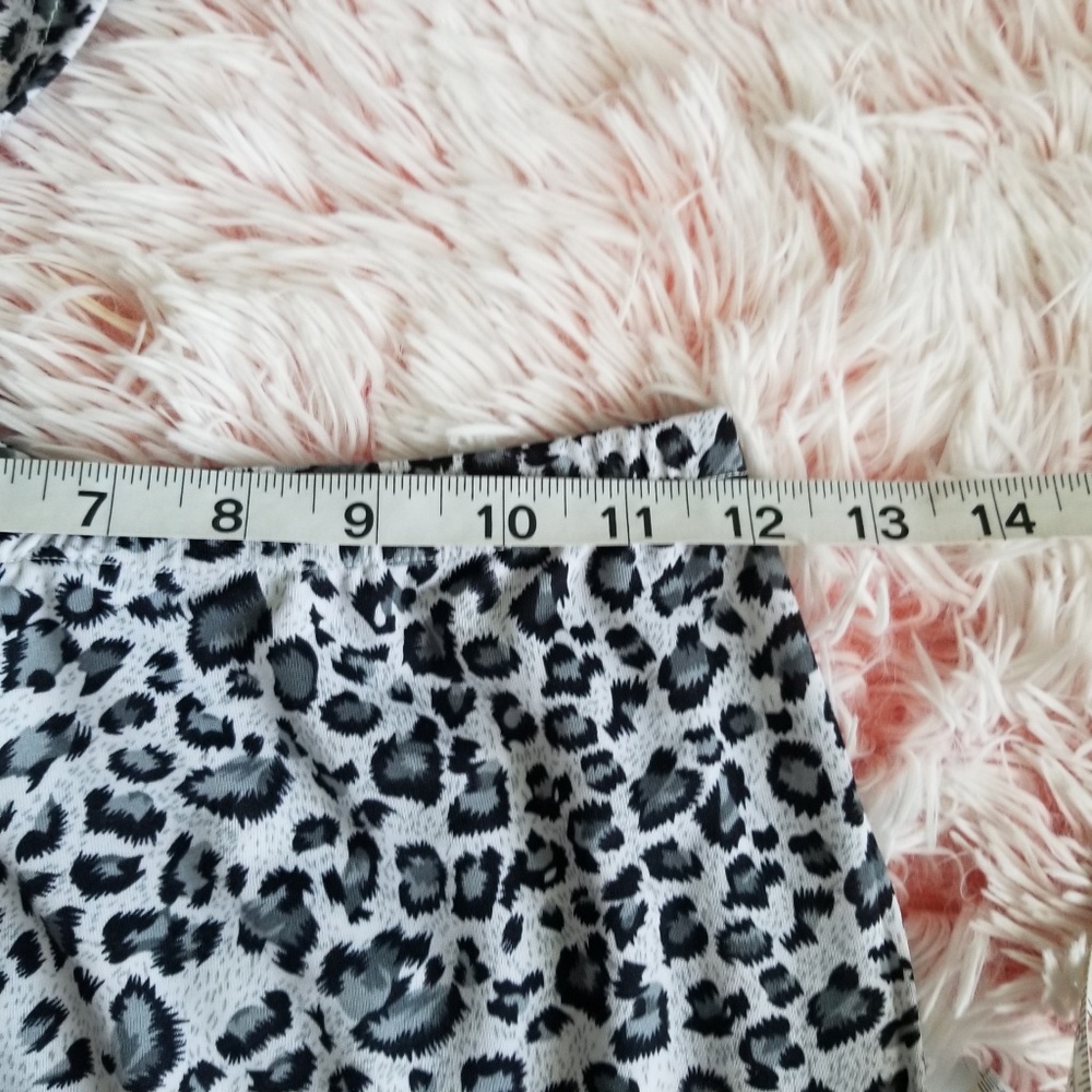💋SALE Animal Print Bandage Trendy Cut Party Dress - Picture 6 of 7